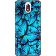Чехол Uprint Nokia 3.1 лазурные бабочки