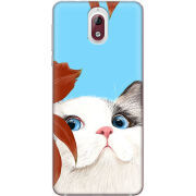 Чехол Uprint Nokia 3.1 Wondering Cat