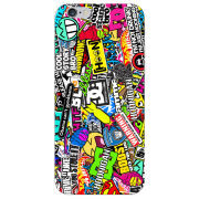 Чехол Uprint Apple iPhone 6 Multicolored Inscriptions
