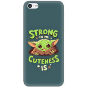 Чехол Uprint Apple iPhone 5C Strong in me Cuteness is