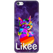 Чехол Uprint Apple iPhone 5C Likee Cat