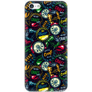 Чехол Uprint Apple iPhone 5C Bottle Caps