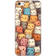 Чехол Uprint Apple iPhone 5C Котики муркотики