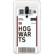 Прозрачный чехол Uprint Meizu 15 Ticket Hogwarts