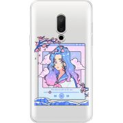 Прозрачный чехол Uprint Meizu 15 The Sakuras Will Cry For You