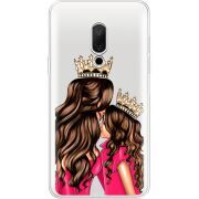 Прозрачный чехол Uprint Meizu 15 Queen and Princess