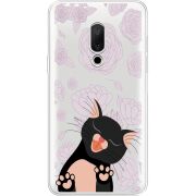 Прозрачный чехол Uprint Meizu 15 Meow