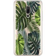Прозрачный чехол Uprint Meizu 15 Plus Palm Tree
