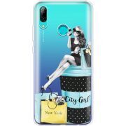 Прозрачный чехол Uprint Huawei P Smart 2019 City Girl