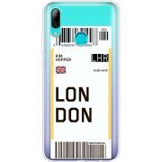Прозрачный чехол Uprint Huawei P Smart 2019 Ticket London