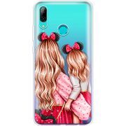 Прозрачный чехол Uprint Huawei P Smart 2019 Mouse Girls