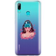 Прозрачный чехол Uprint Huawei P Smart 2019 Selena Gomez
