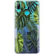 Прозрачный чехол Uprint Huawei P Smart 2019 Palm Tree