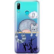 Прозрачный чехол Uprint Huawei P Smart 2019 Just Love