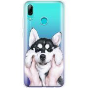 Прозрачный чехол Uprint Huawei P Smart 2019 Husky