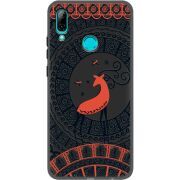 Черный чехол Uprint Huawei P Smart 2019 Ornament
