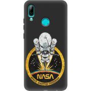 Черный чехол Uprint Huawei P Smart 2019 NASA Spaceship