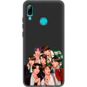 Черный чехол Uprint Huawei P Smart 2019 BTS