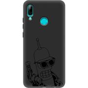 Черный чехол Uprint Huawei P Smart 2019 