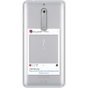 Прозрачный чехол Uprint Nokia 5 Insta