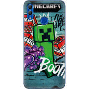 Чехол Uprint Honor 10 Lite Minecraft Graffiti