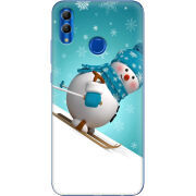 Чехол Uprint Honor 10 Lite Skier Snowman