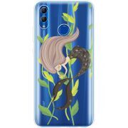 Прозрачный чехол Uprint Honor 10 Lite Cute Mermaid