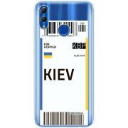 Прозрачный чехол Uprint Honor 10 Lite Ticket Kiev