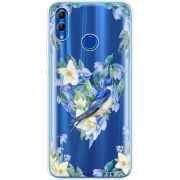 Прозрачный чехол Uprint Honor 10 Lite Spring Bird