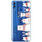 Прозрачный чехол Uprint Honor 10 Lite The Friendly Beasts