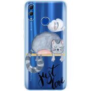 Прозрачный чехол Uprint Honor 10 Lite Just Love