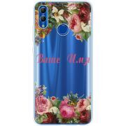 Прозрачный чехол Uprint Honor 10 Lite Именной