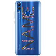 Прозрачный чехол Uprint Honor 10 Lite Именной