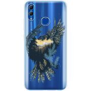 Прозрачный чехол Uprint Honor 10 Lite Eagle