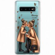 Прозрачный чехол Uprint Samsung G973 Galaxy S10 Mommy Is My BFF