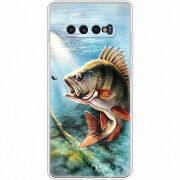 Чехол Uprint Samsung G975 Galaxy S10 Plus Полосатый Бандит