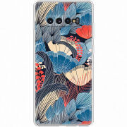 Чехол Uprint Samsung G975 Galaxy S10 Plus Blue Herb