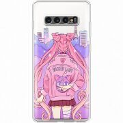 Прозрачный чехол Uprint Samsung G975 Galaxy S10 Plus Wiked Lady