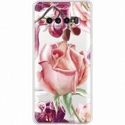 Прозрачный чехол Uprint Samsung G975 Galaxy S10 Plus Rose