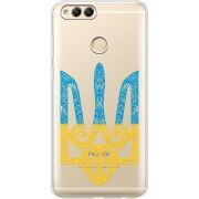 Прозрачный чехол Uprint Honor 7x Gold Trident