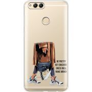 Прозрачный чехол Uprint Honor 7x Motivation