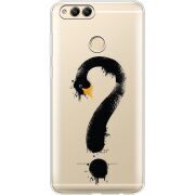 Прозрачный чехол Uprint Honor 7x Swan question