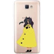 Прозрачный чехол Uprint Samsung J5 Prime G570F Just a Girl