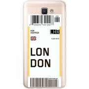 Прозрачный чехол Uprint Samsung J5 Prime G570F Ticket London