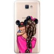 Прозрачный чехол Uprint Samsung J5 Prime G570F Mouse Mommy