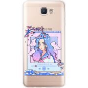 Прозрачный чехол Uprint Samsung J5 Prime G570F The Sakuras Will Cry For You