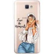 Прозрачный чехол Uprint Samsung J5 Prime G570F Live The Moment