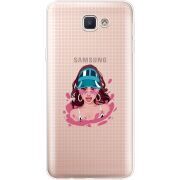 Прозрачный чехол Uprint Samsung J5 Prime G570F Selena Gomez