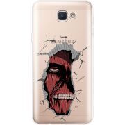 Прозрачный чехол Uprint Samsung J5 Prime G570F Нападение Титана