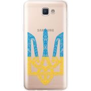 Прозрачный чехол Uprint Samsung J5 Prime G570F Gold Trident